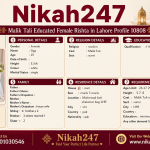 Educated Female Rishta in Lahore