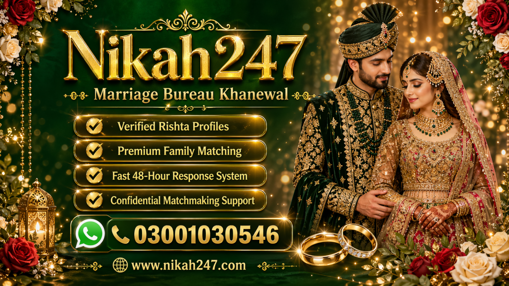  Marriage Bureau Khanewal 
