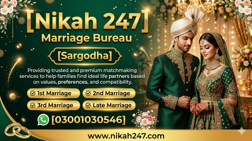  Marriage Bureau Sargodha 