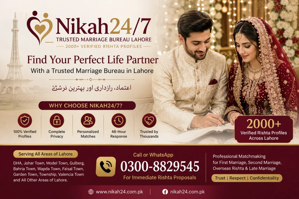 Marriage Bureau Lahore