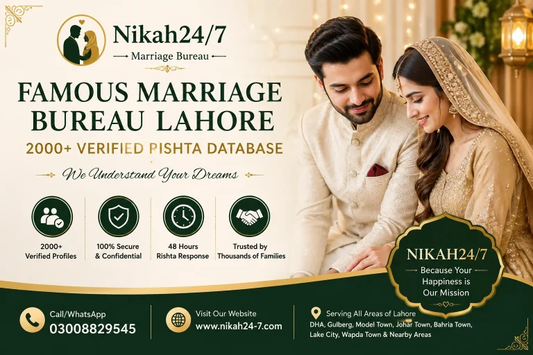 Marriage bureau lahore